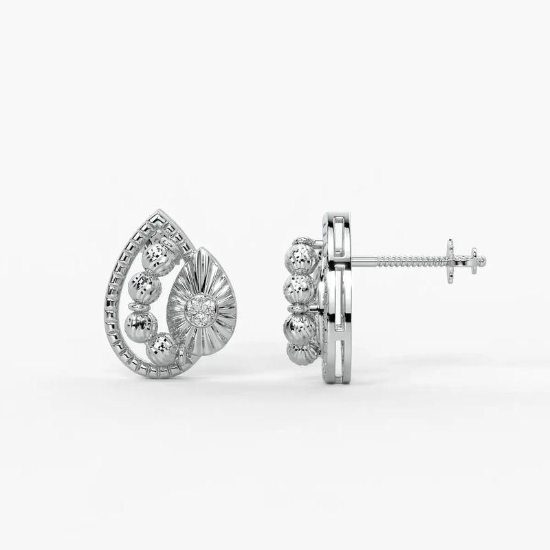 Myra Radiant Petal Bead Earrings
