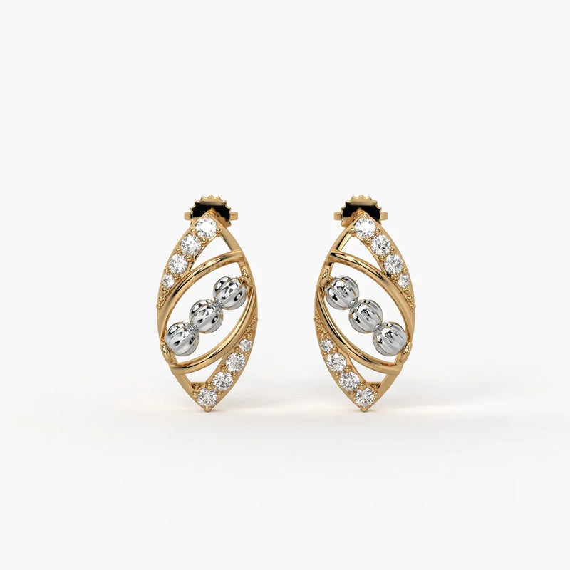 Elvoria Orbit Bead Earrings
