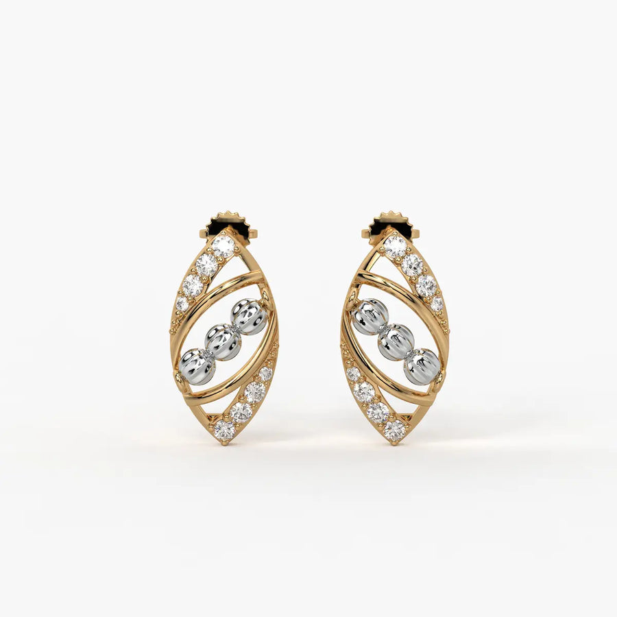 Elvoria Orbit Bead Earrings