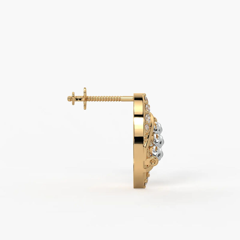 Elvoria Orbit Bead Earrings