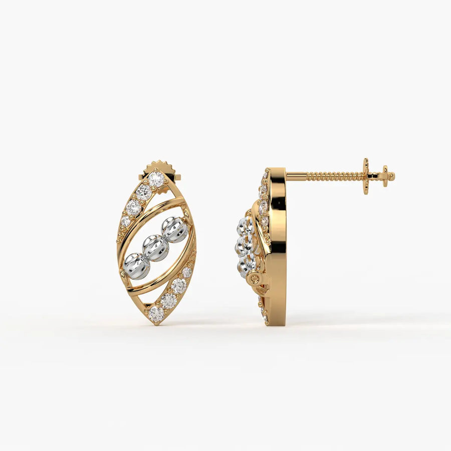 Elvoria Orbit Bead Earrings