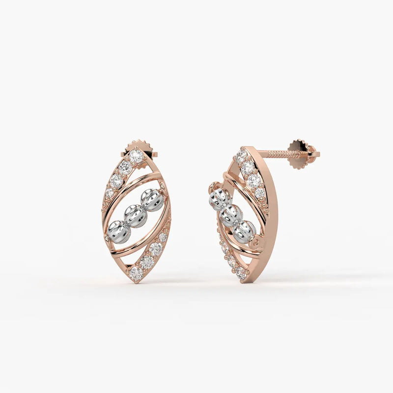 Elvoria Orbit Bead Earrings