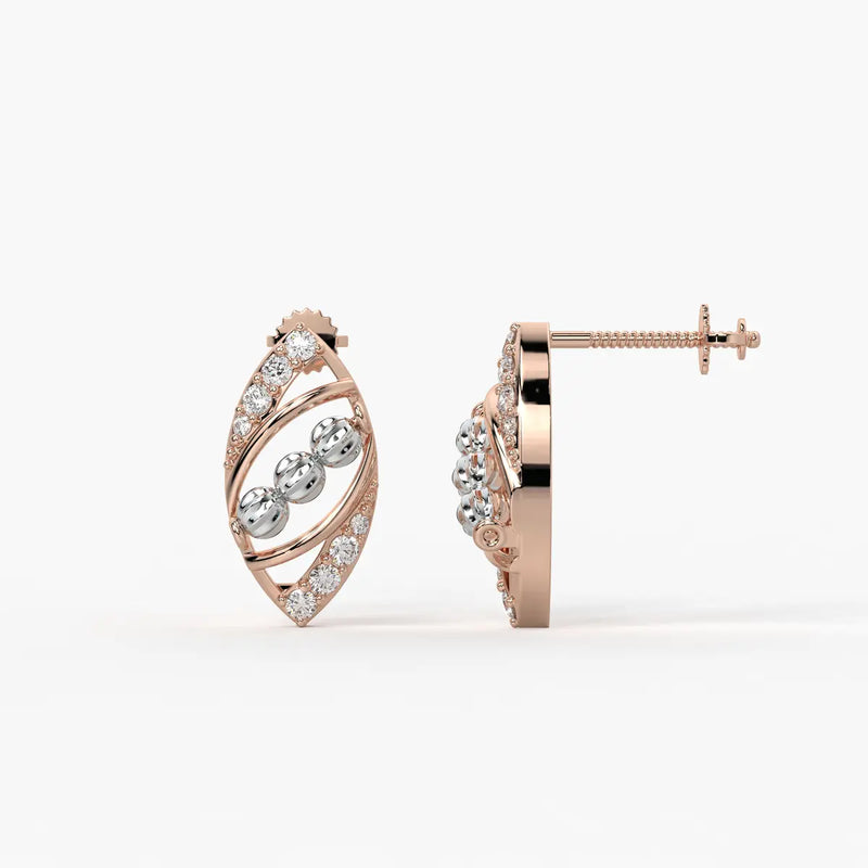 Elvoria Orbit Bead Earrings