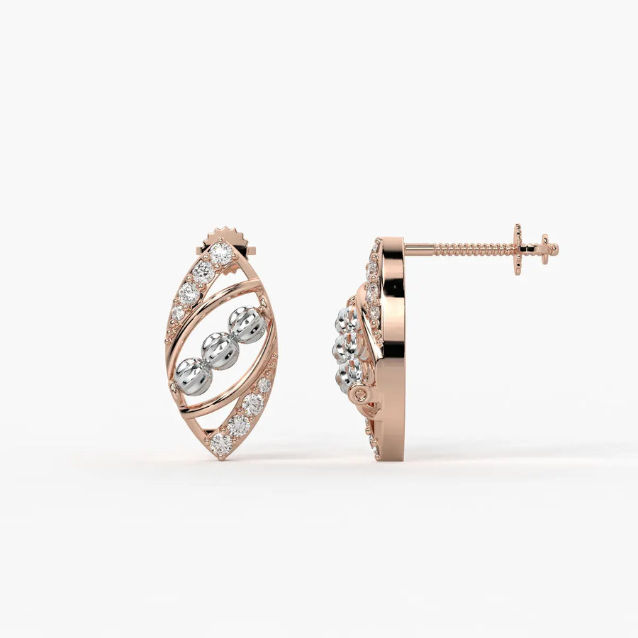Elvoria Orbit Bead Earrings