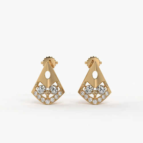 Pihu Crescent Charm Earrings