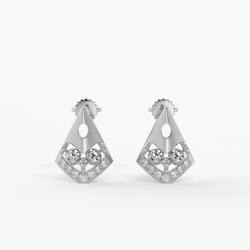 Pihu Crescent Charm Earrings