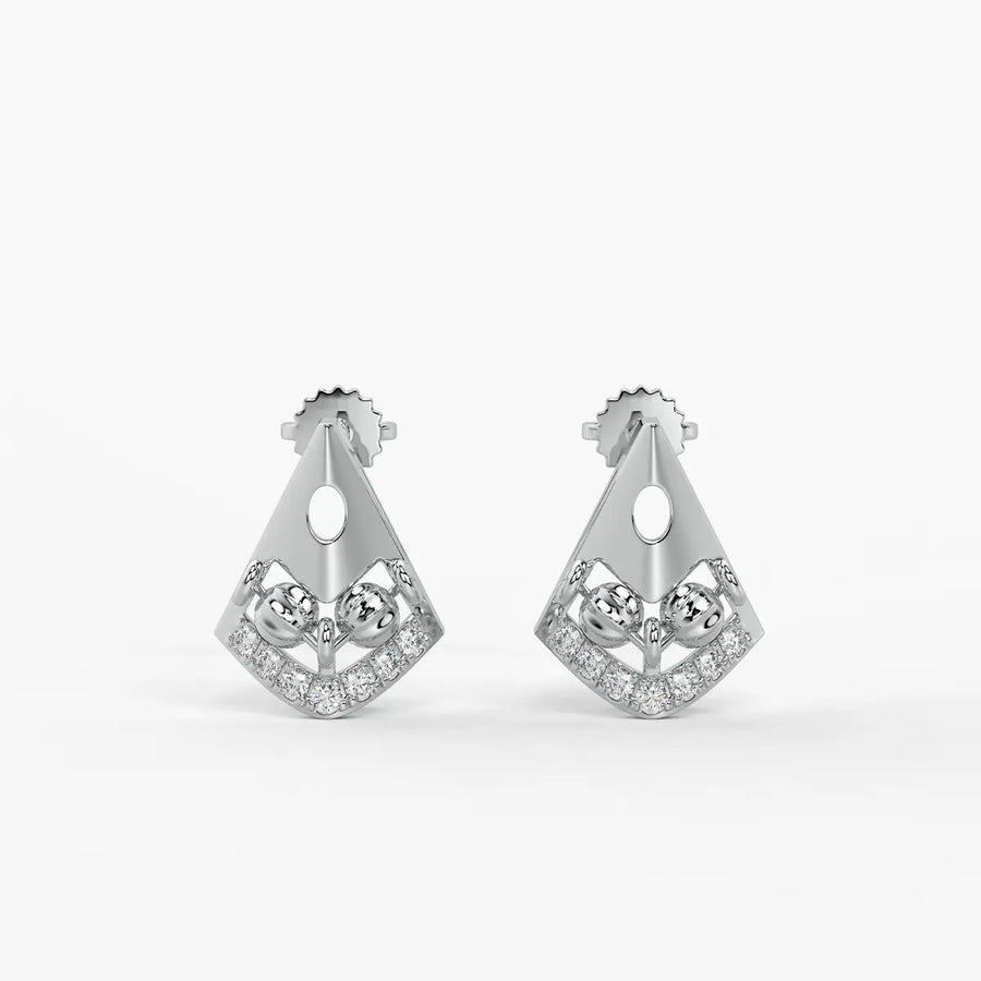 Pihu Crescent Charm Earrings