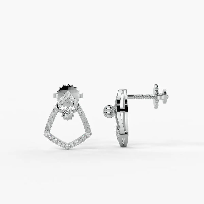 Tanvika Trikon Bead Earrings