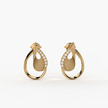 Nyra Dewloop Bead Earrings