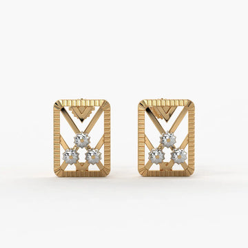 Avira Chevron Garden Earrings