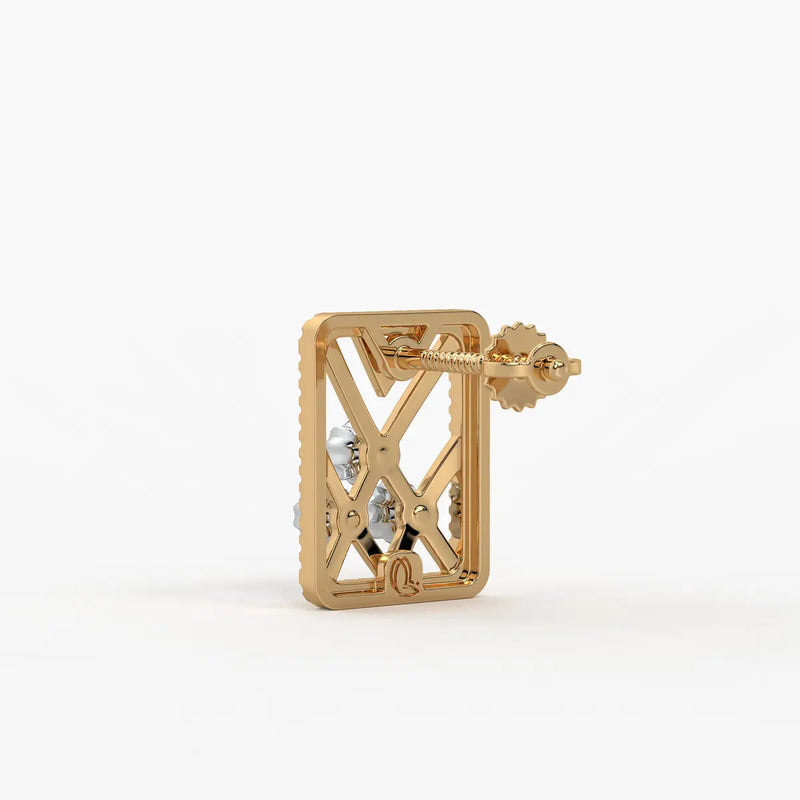 Avira Chevron Garden Earrings