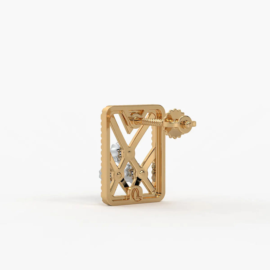 Avira Chevron Garden Earrings