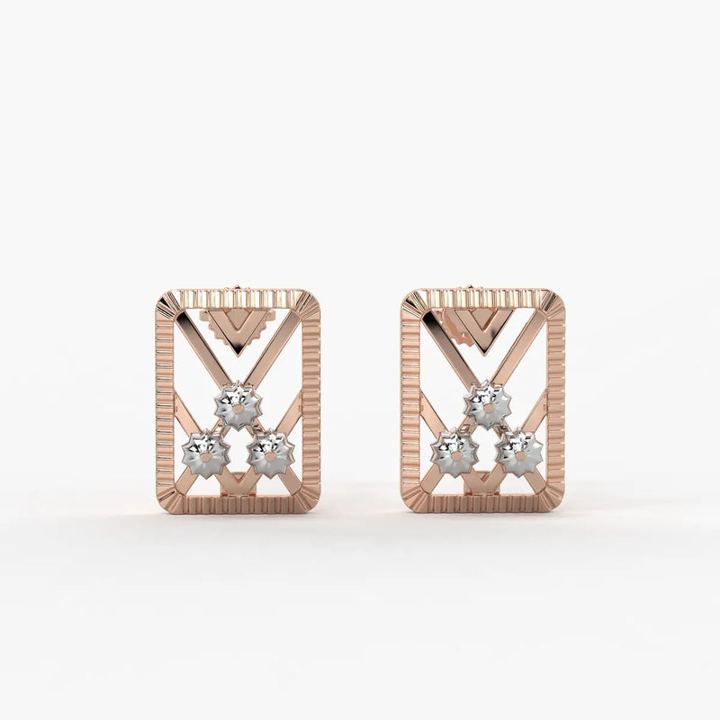 Avira Chevron Garden Earrings