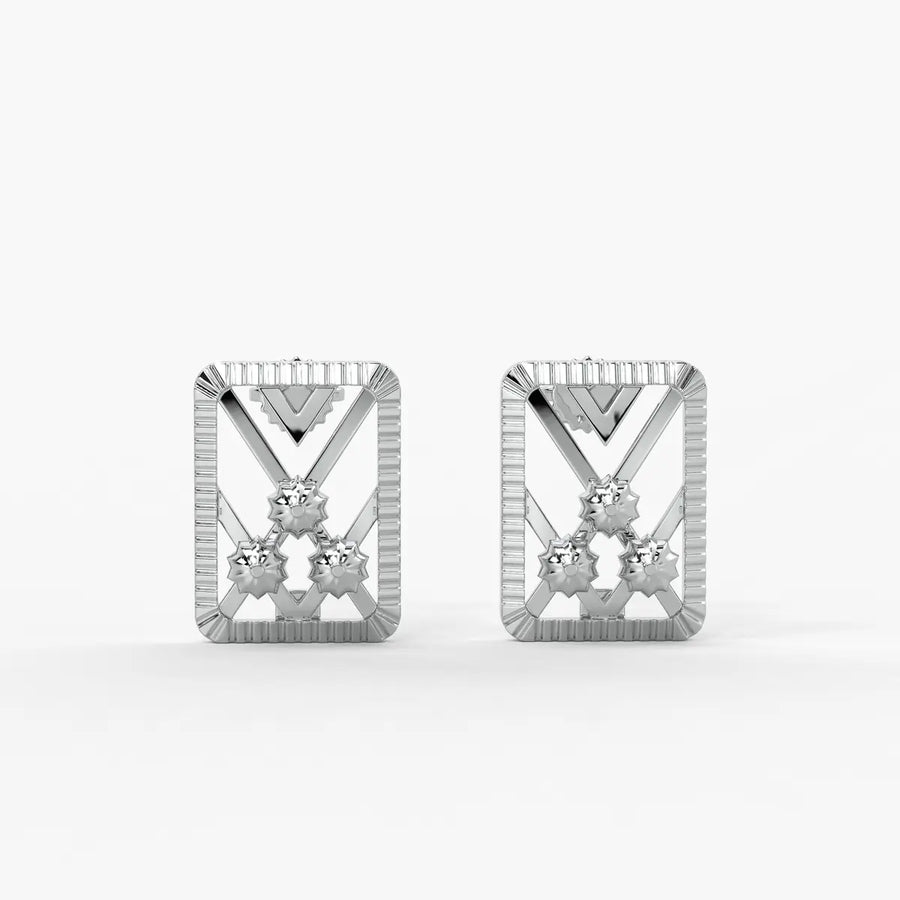 Avira Chevron Garden Earrings