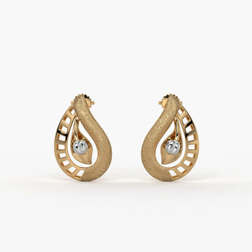 Prisha Paisley Dewdrop Earrings