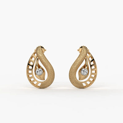 Prisha Paisley Dewdrop Earrings