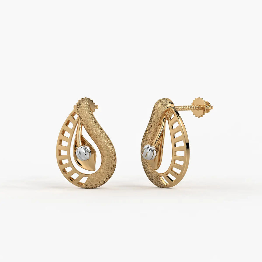 Prisha Paisley Dewdrop Earrings