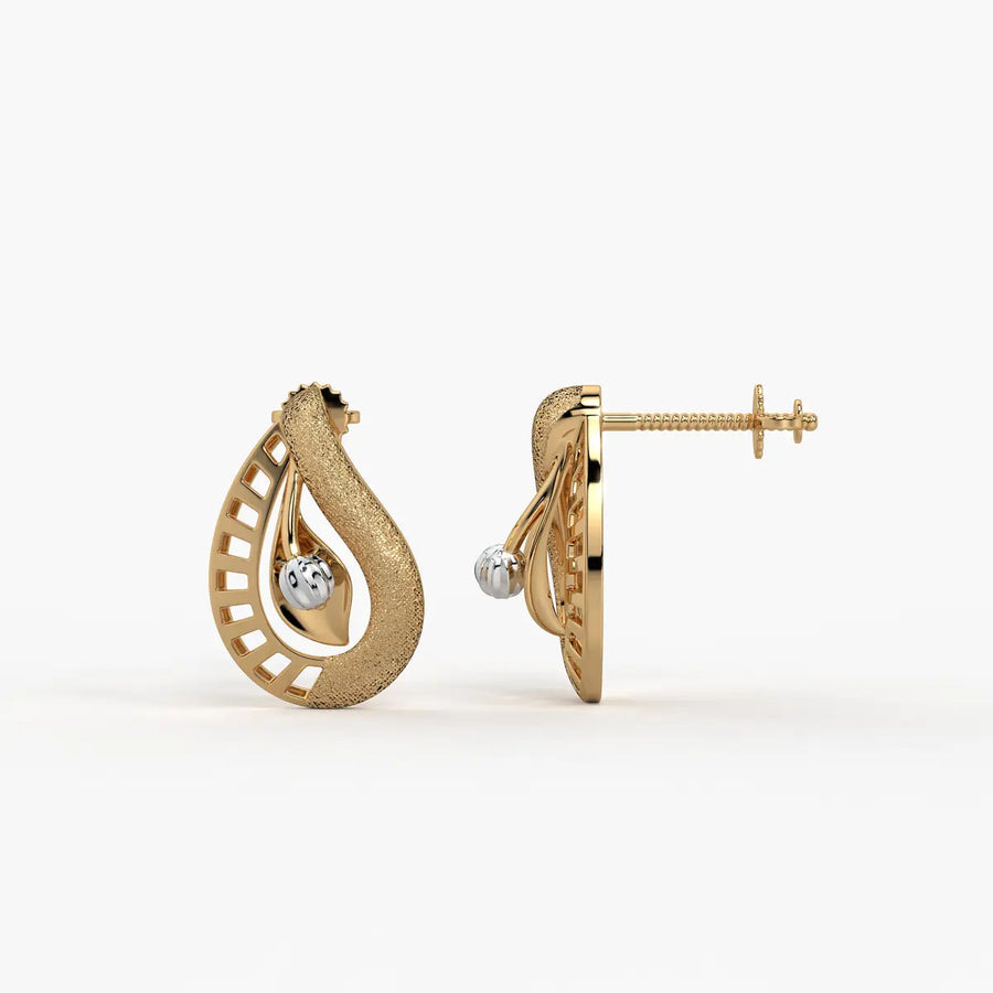 Prisha Paisley Dewdrop Earrings