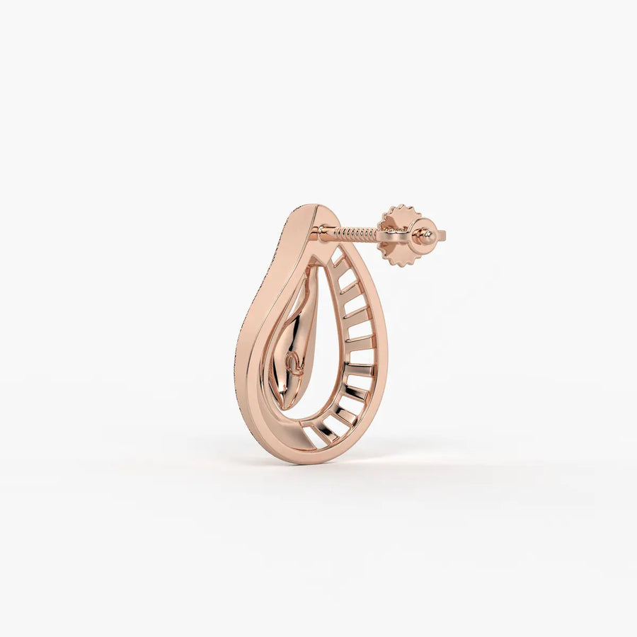 Prisha Paisley Dewdrop Earrings