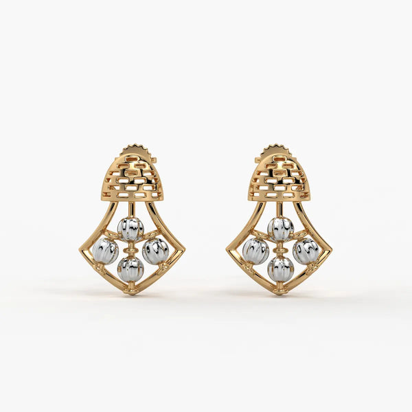 Aadhira Jharokha Tassel Earrings