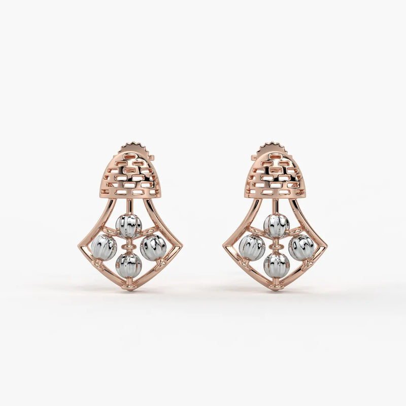 Aadhira Jharokha Tassel Earrings