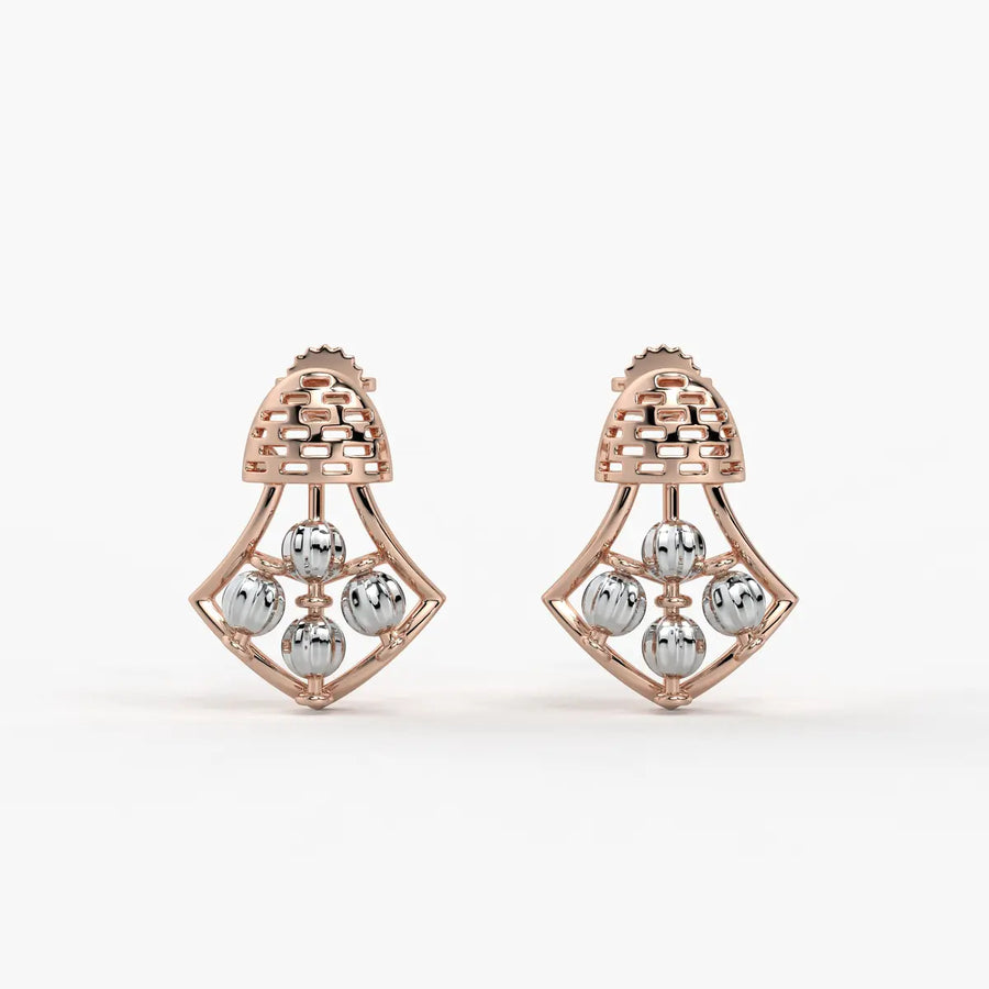 Aadhira Jharokha Tassel Earrings