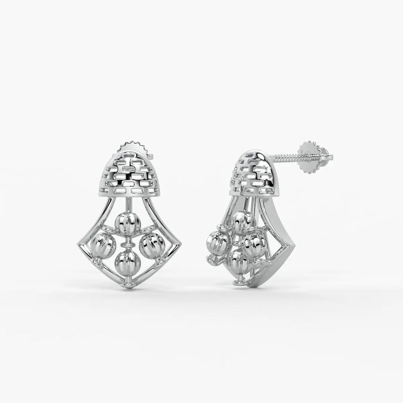 Aadhira Jharokha Tassel Earrings