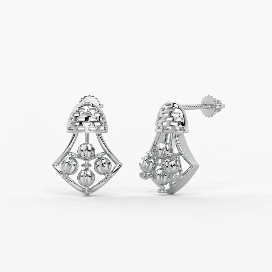 Aadhira Jharokha Tassel Earrings