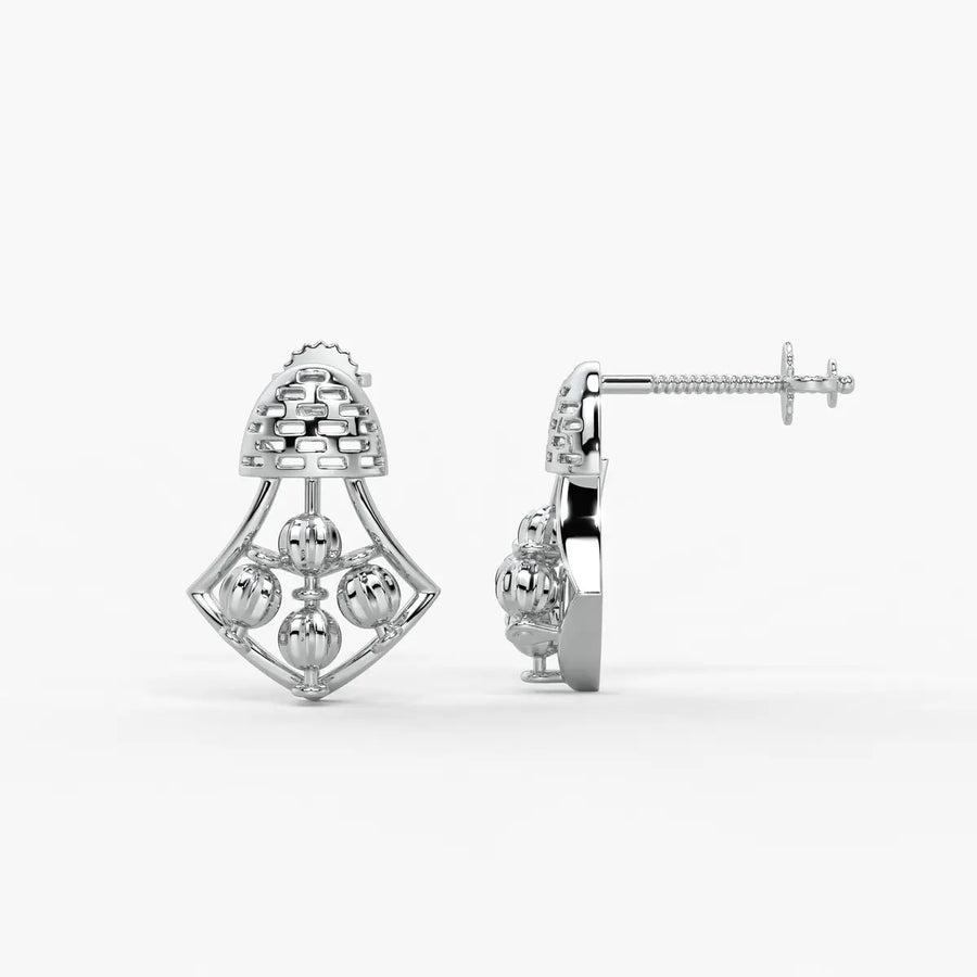 Aadhira Jharokha Tassel Earrings