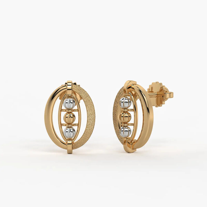 Orbitra Rhythm Stud Earrings