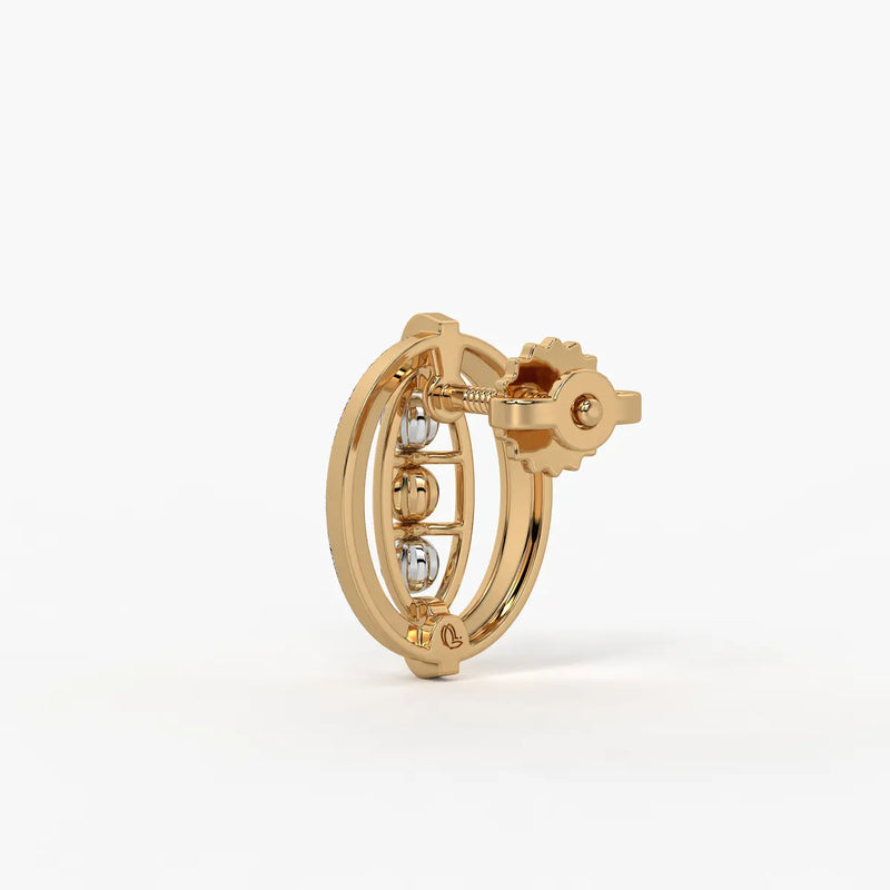 Orbitra Rhythm Stud Earrings