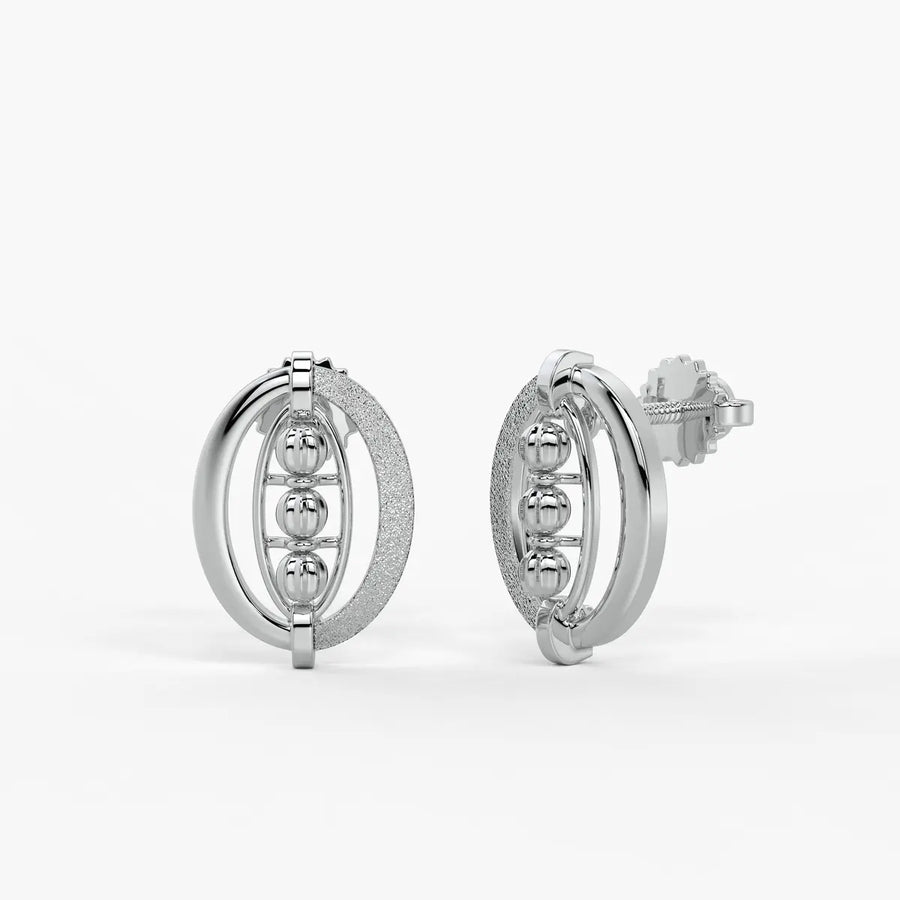 Orbitra Rhythm Stud Earrings