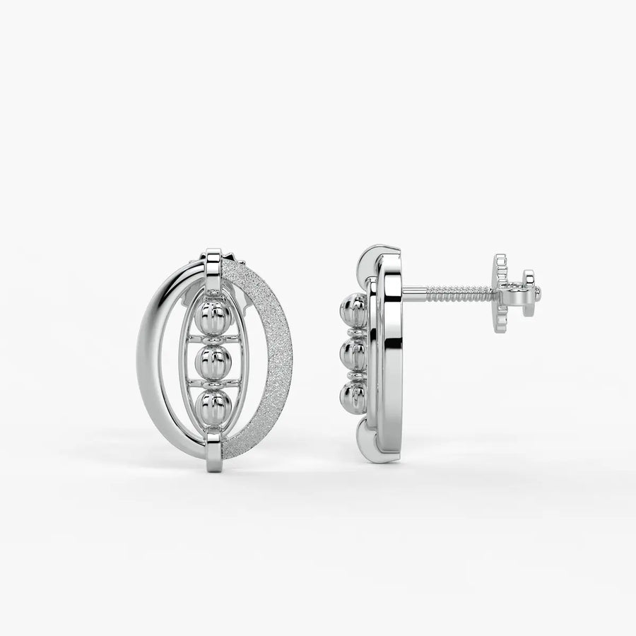 Orbitra Rhythm Stud Earrings
