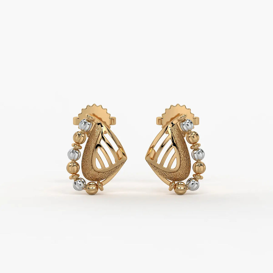 Auralisse Drift Dewdrop Stud Earrings