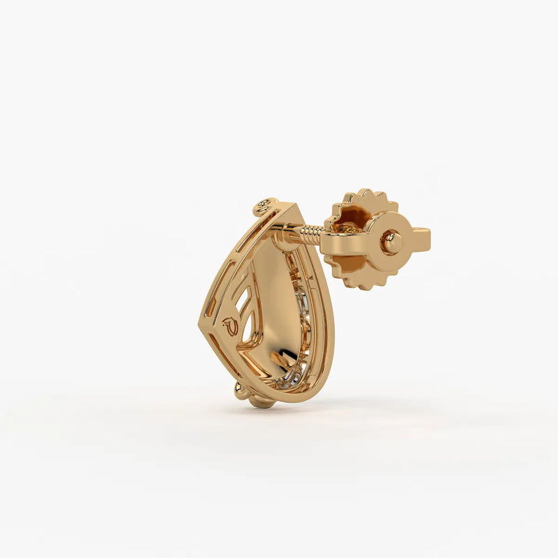 Auralisse Drift Dewdrop Stud Earrings