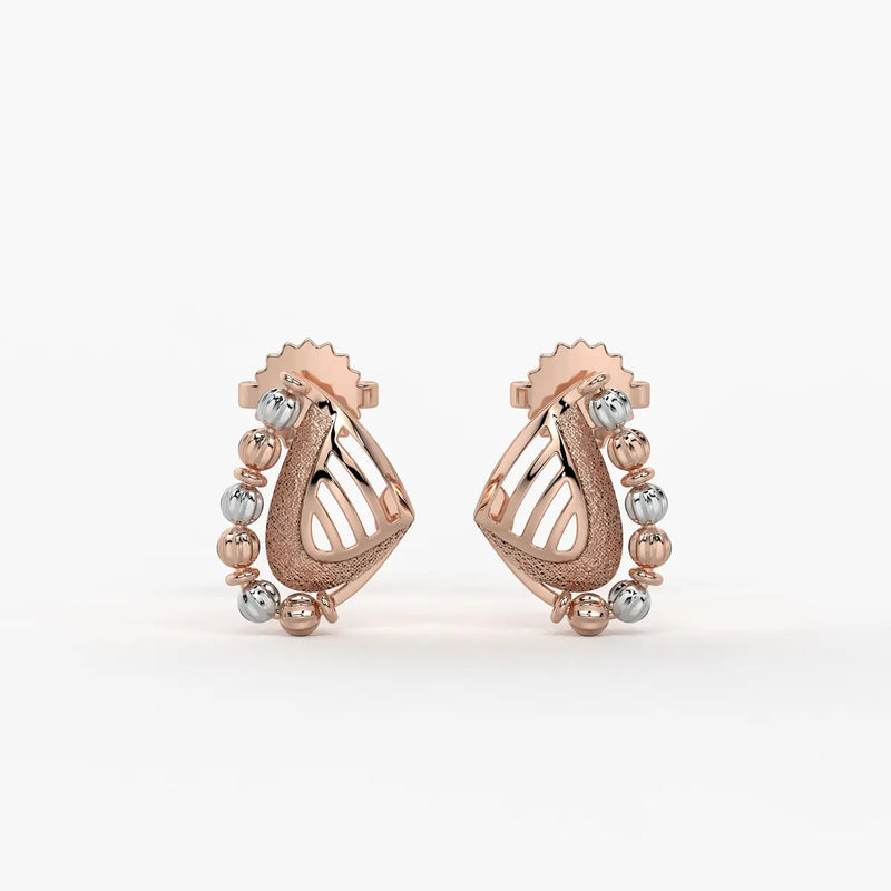 Auralisse Drift Dewdrop Stud Earrings