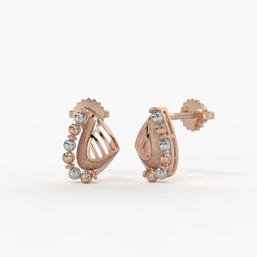 Auralisse Drift Dewdrop Stud Earrings