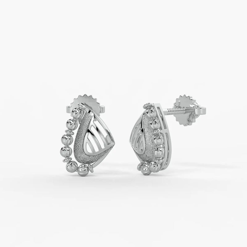 Auralisse Drift Dewdrop Stud Earrings