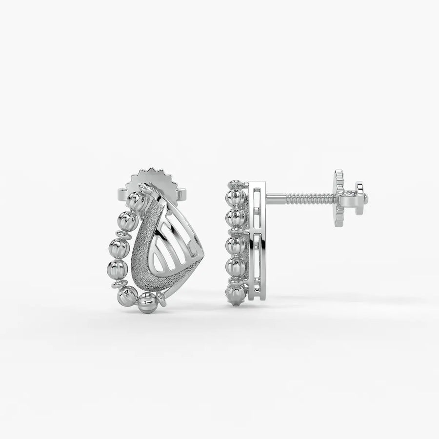 Auralisse Drift Dewdrop Stud Earrings