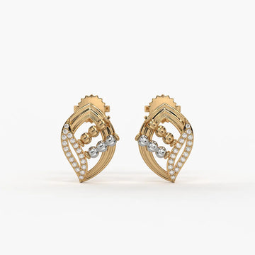 Vayra Leaf Cascade Earrings