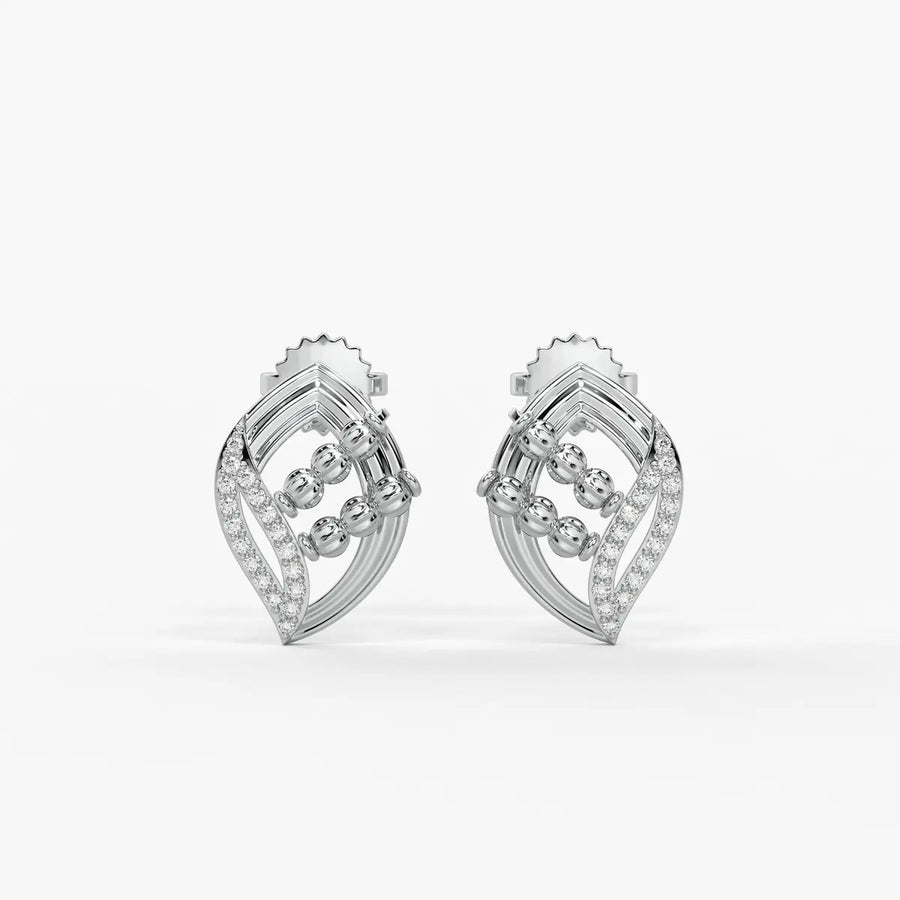 Vayra Leaf Cascade Earrings
