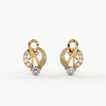 Ishvika Infinity Orbit Earrings
