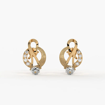 Ishvika Infinity Orbit Earrings