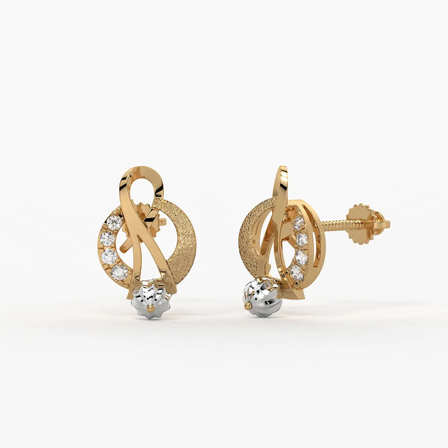 Ishvika Infinity Orbit Earrings