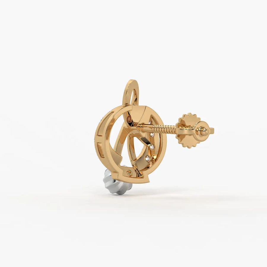 Ishvika Infinity Orbit Earrings