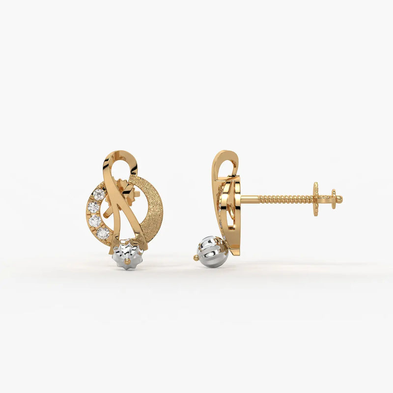 Ishvika Infinity Orbit Earrings