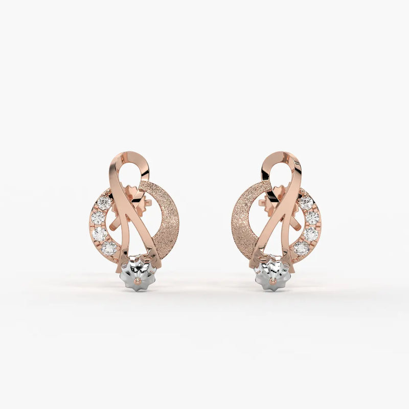Ishvika Infinity Orbit Earrings