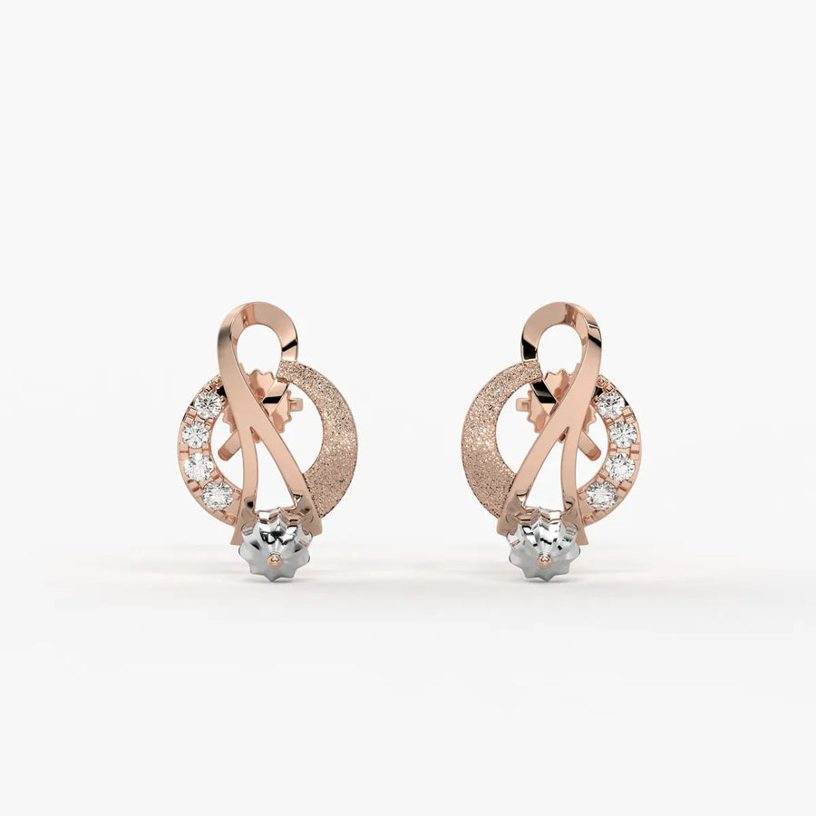 Ishvika Infinity Orbit Earrings