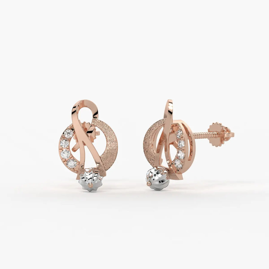 Ishvika Infinity Orbit Earrings