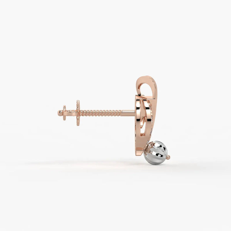Ishvika Infinity Orbit Earrings